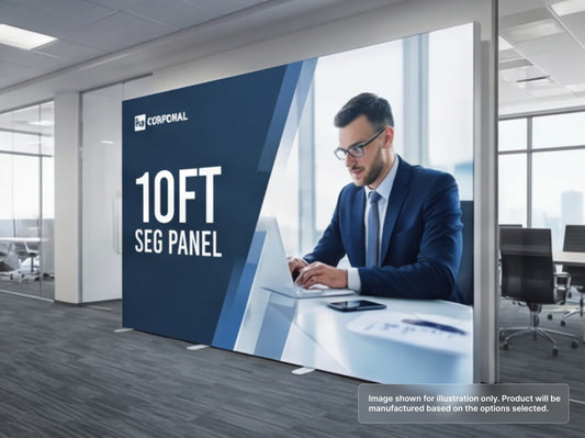 10ft SEG Light Box Display Panel