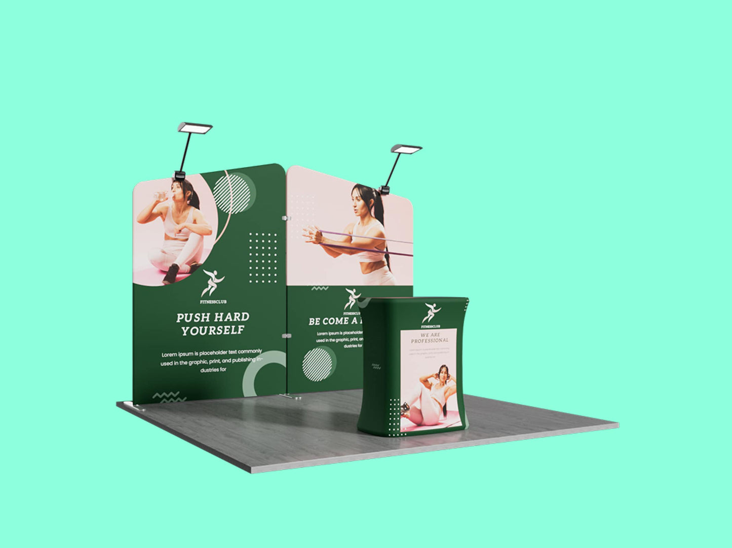 10x10 Booth - Brand Dialogue Booth