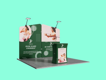 10x10 Booth - Brand Dialogue Booth