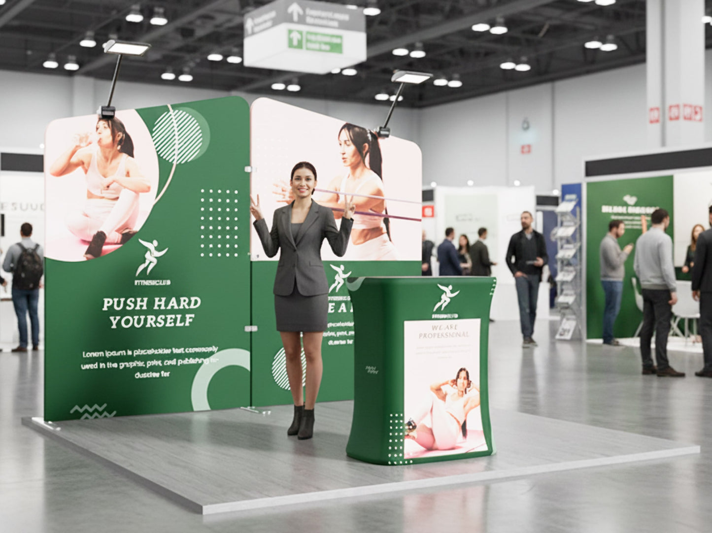 10x10 Booth - Brand Dialogue Booth