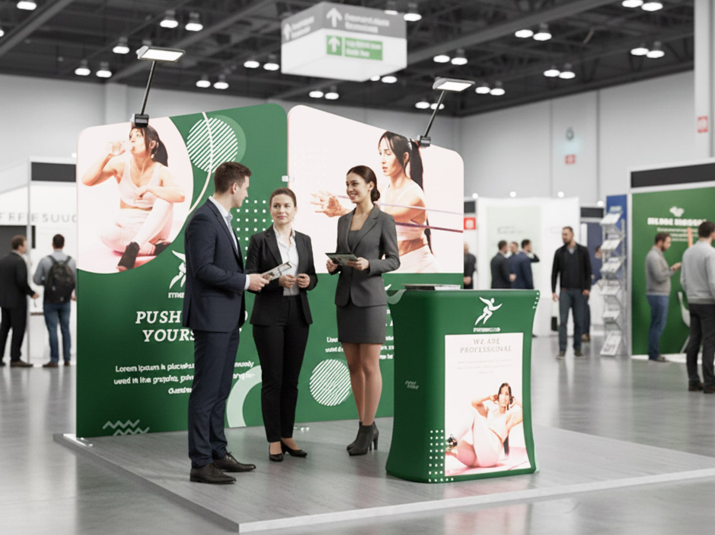 10x10 Booth - Brand Dialogue Booth