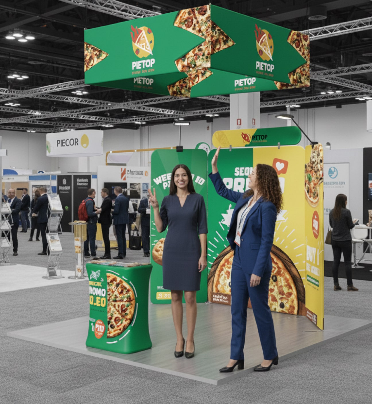 10x10 Booth - Brand Command Booth Photo