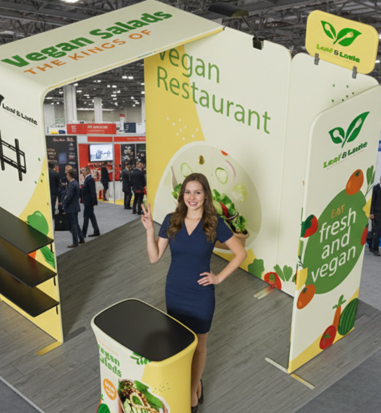 10x10 Booth - Brand Command Booth Photo