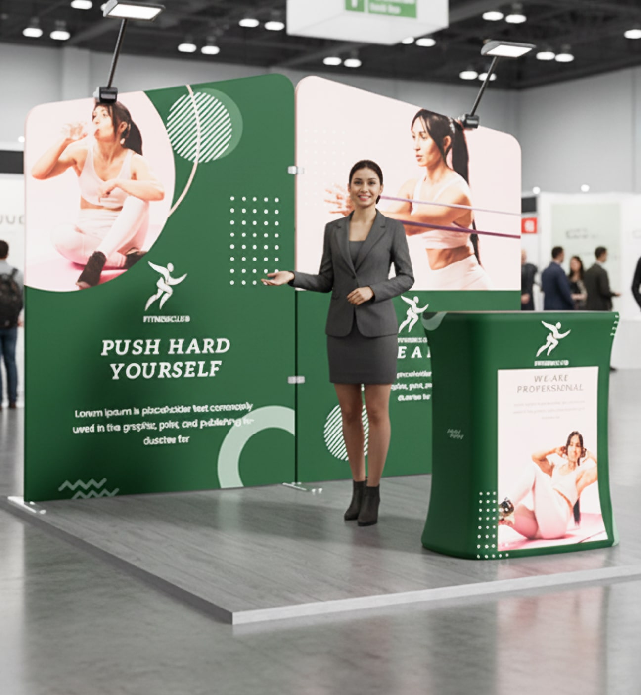 10x10 Booth - Brand Dialogue Booth Photo