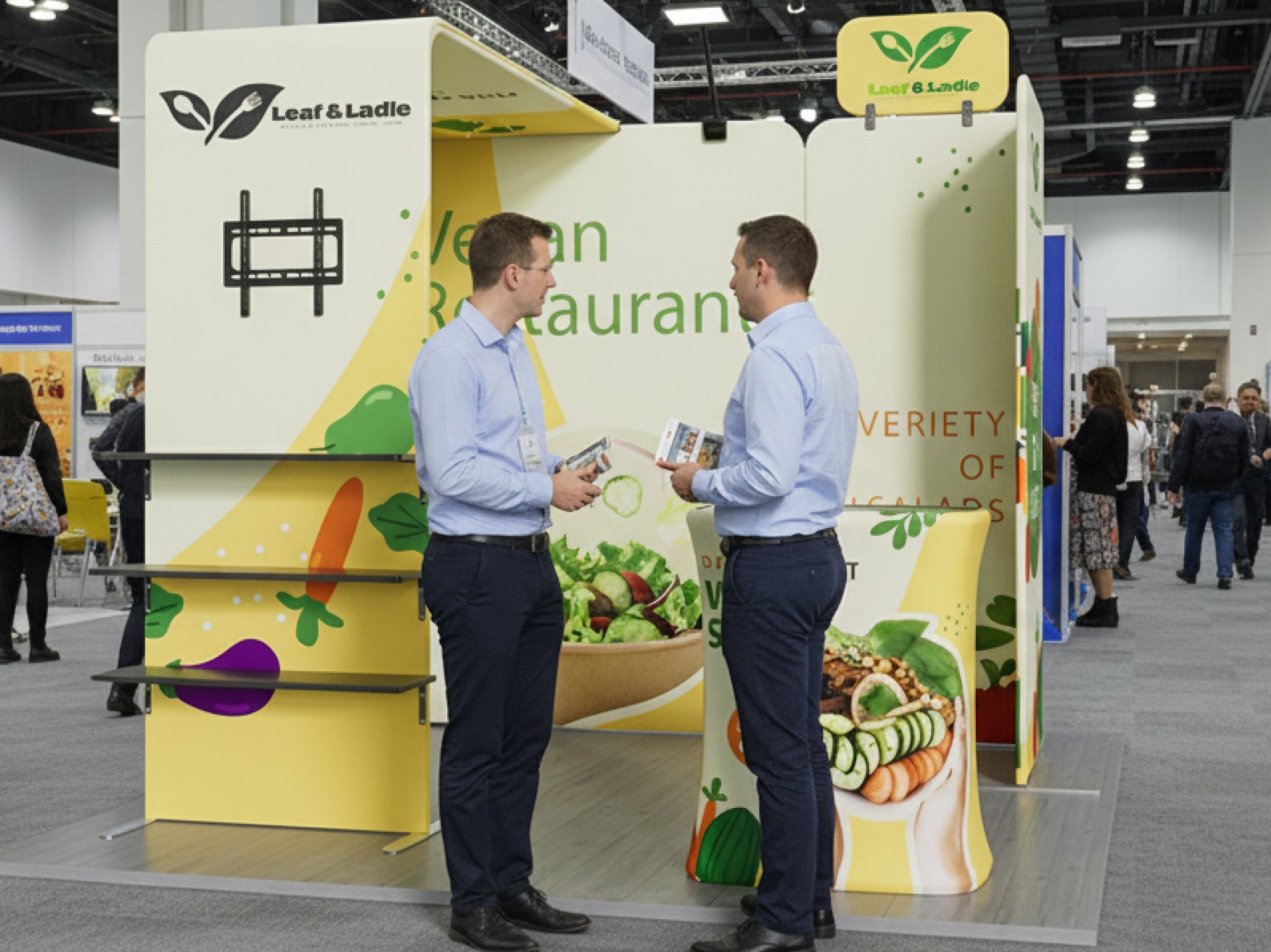 10x10 Booth - Brand Focus Booth for Events and Exhibition