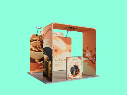 10x10 Booth - Welcome Arc Booth Ready for Events