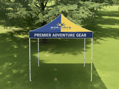 10x10 Canopy tent topper and frame for shade outdoor event ready