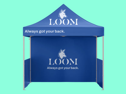 10x10 Custom Canopy for Outdoor and Indoor Events