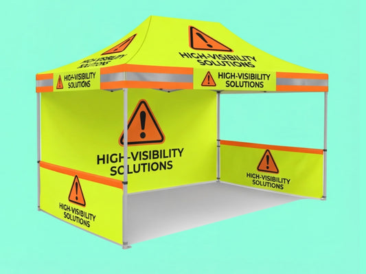 10x15 Custom Canopy Tent for High-Visibility