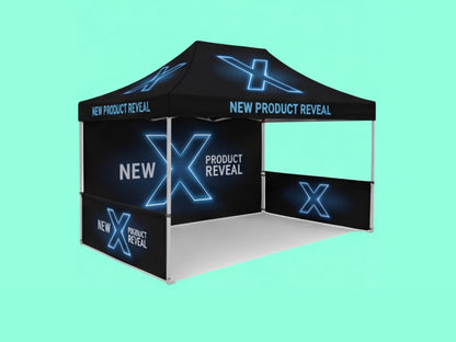 10x15 Custom Canopy Tent for Product Launch Events