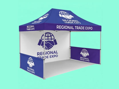 10x15 Custom Canopy Tent for Regional Trade Shows