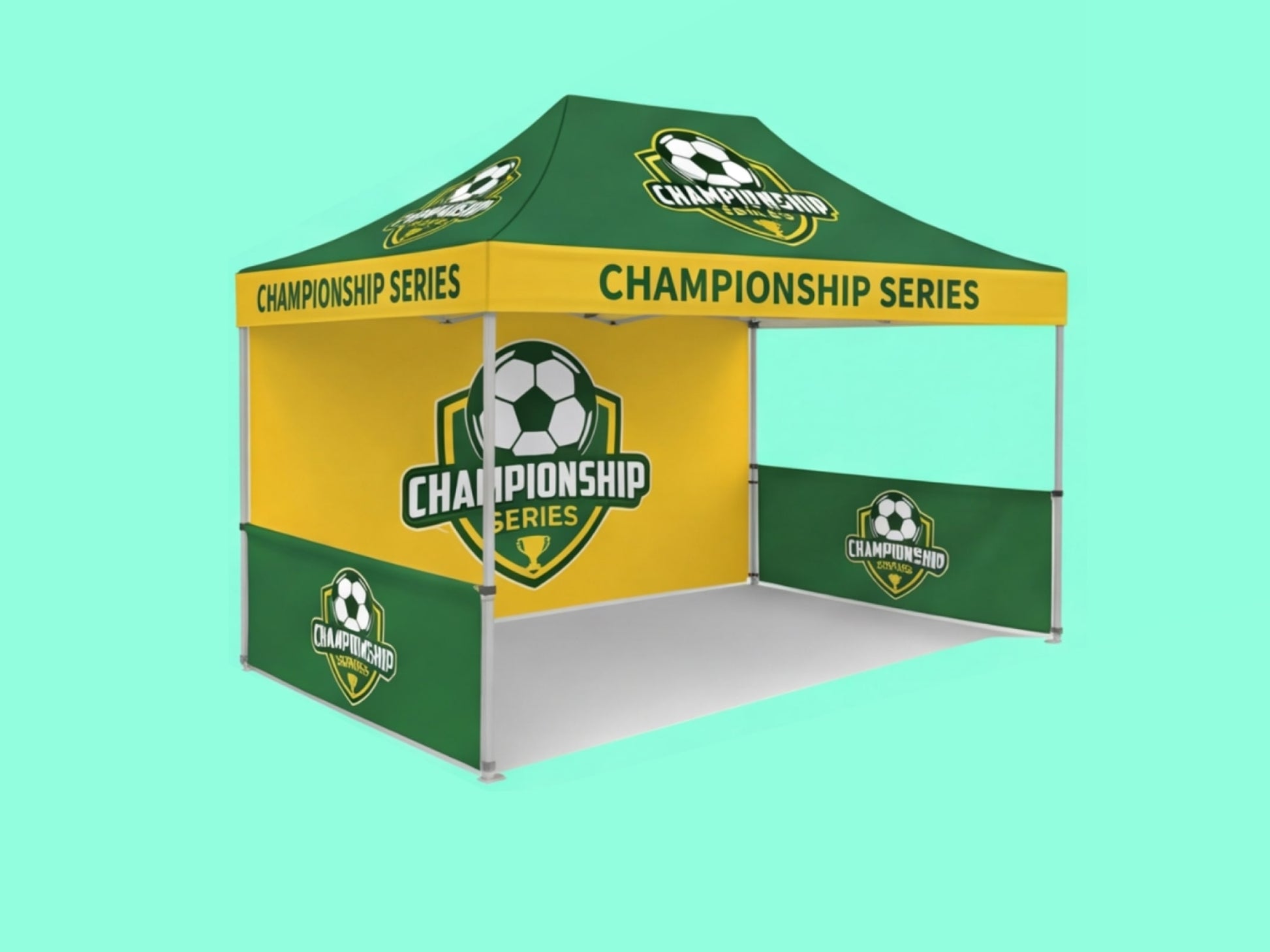 10x15 Custom Canopy Tent for Sporting Tournaments