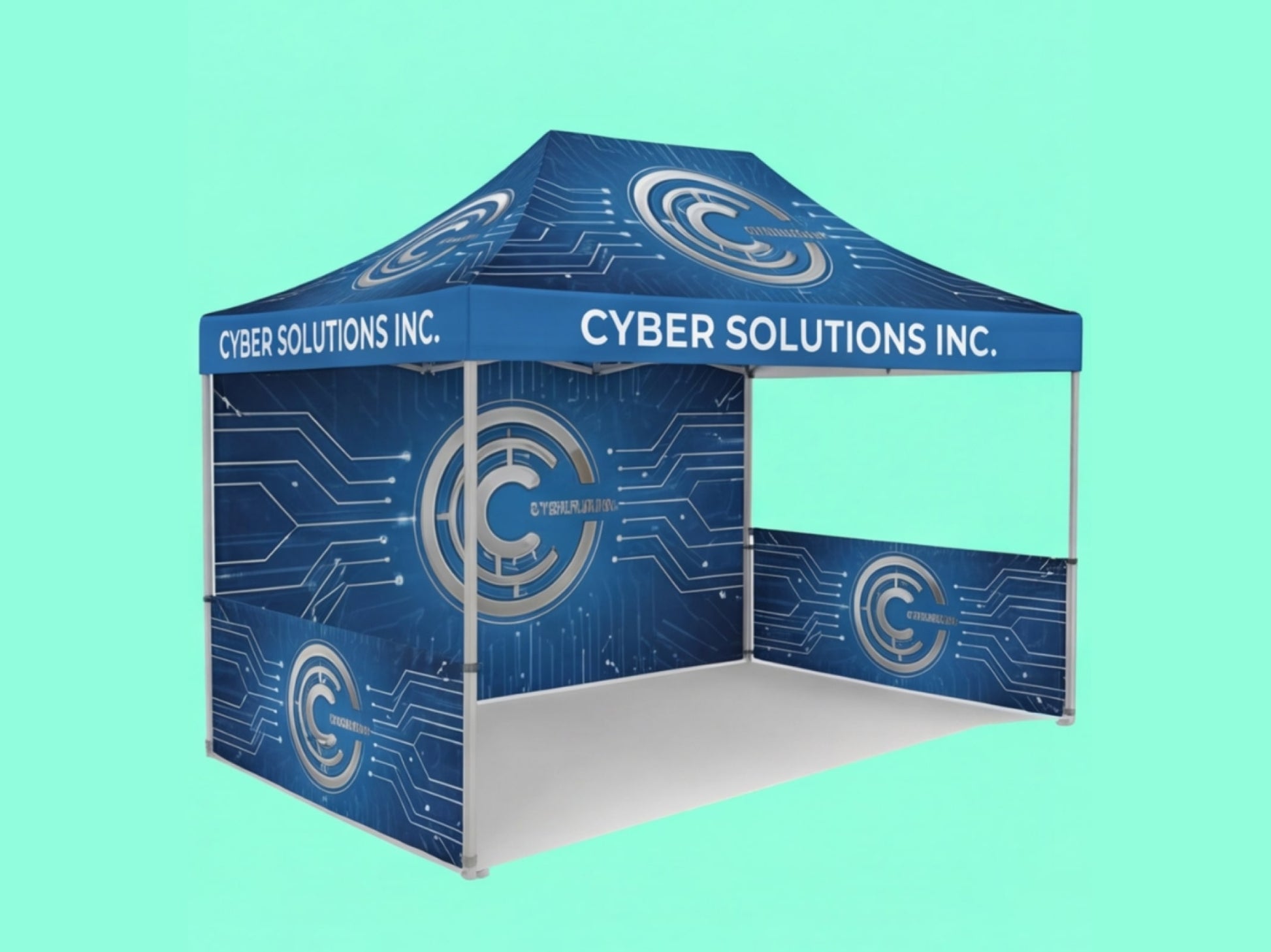 10x15 Custom Canopy Tent for Tech & Software Companies