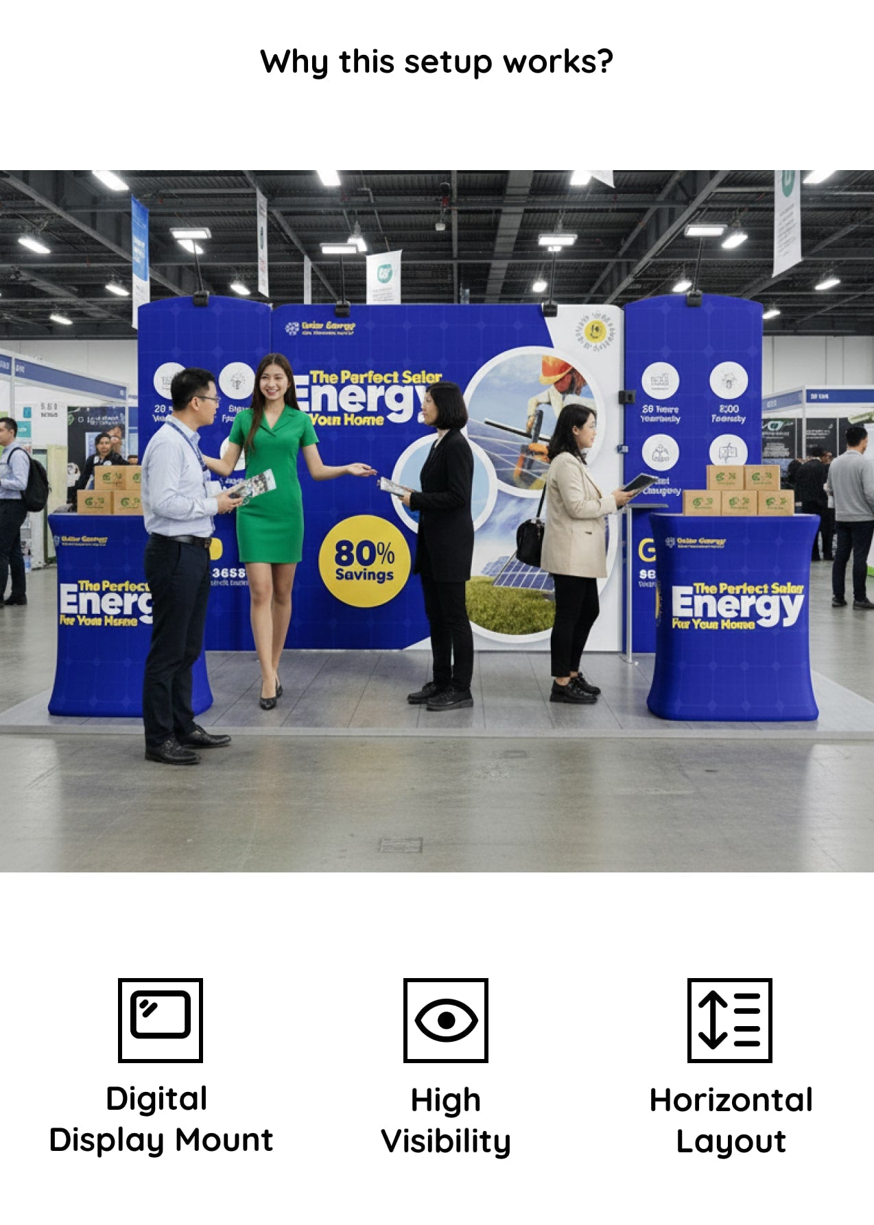 10x15 Booth - Brand Fusion Booth Why this setup works