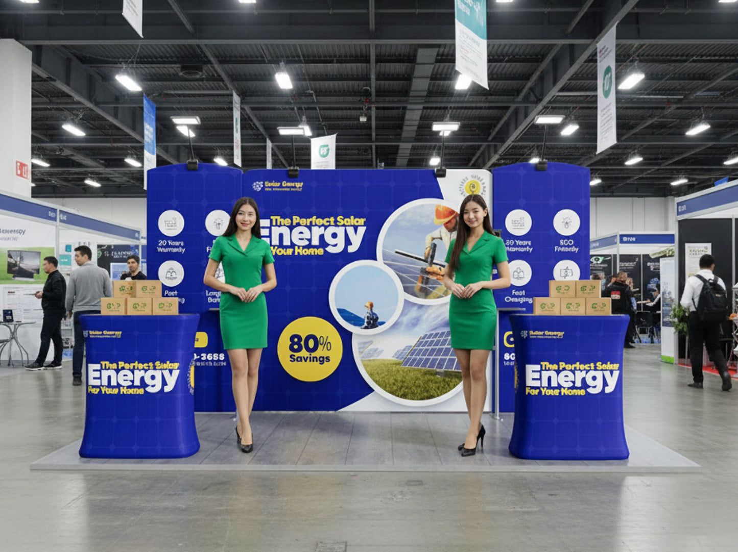 10x15 Booth - Brand Fusion Booth for events and exhibition