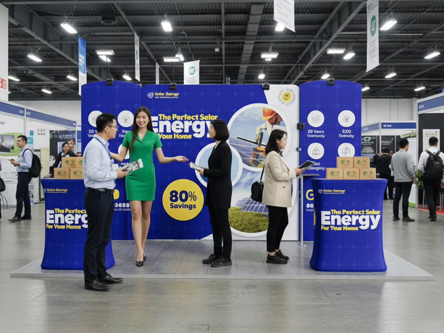 10x15 Booth - Brand Fusion Booth in Trade show