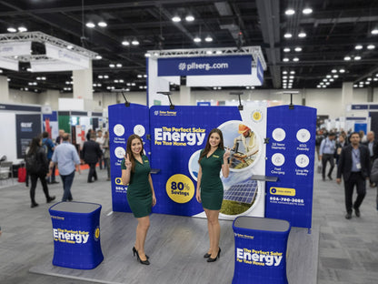 10x15 Booth - Brand Fusion Booth ready for trade show