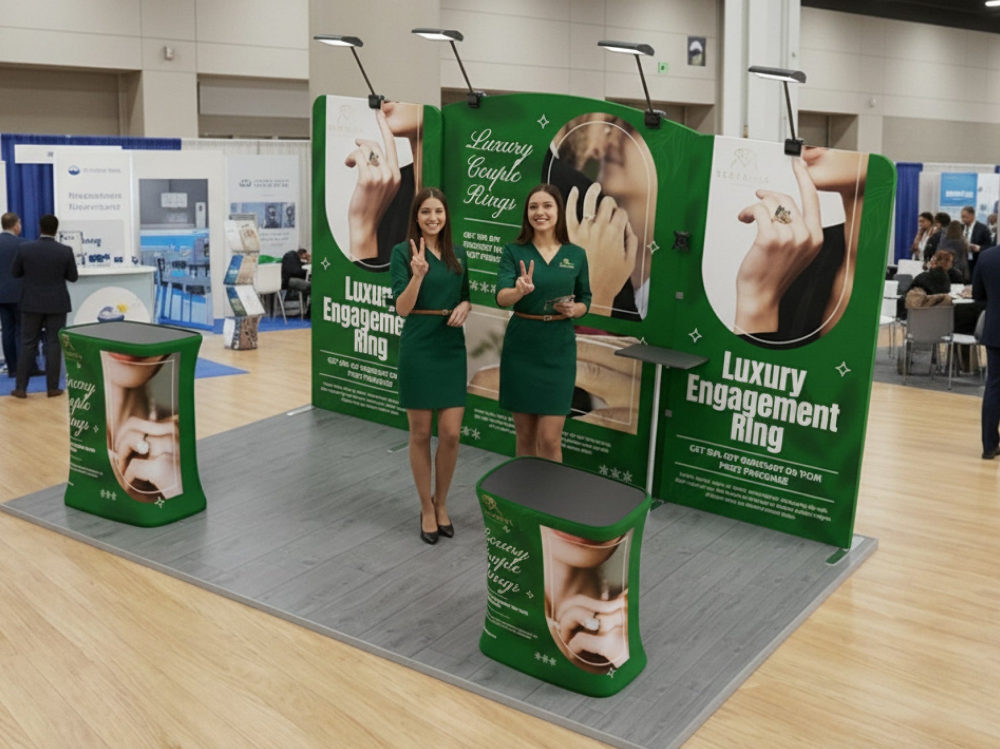 10x15 Booth - Brand Stage Booth Ready for Events