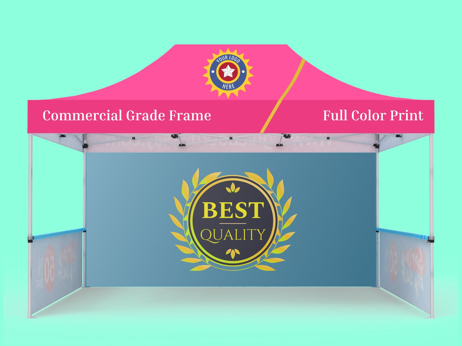 10x15 Custom Canopy Best Quality