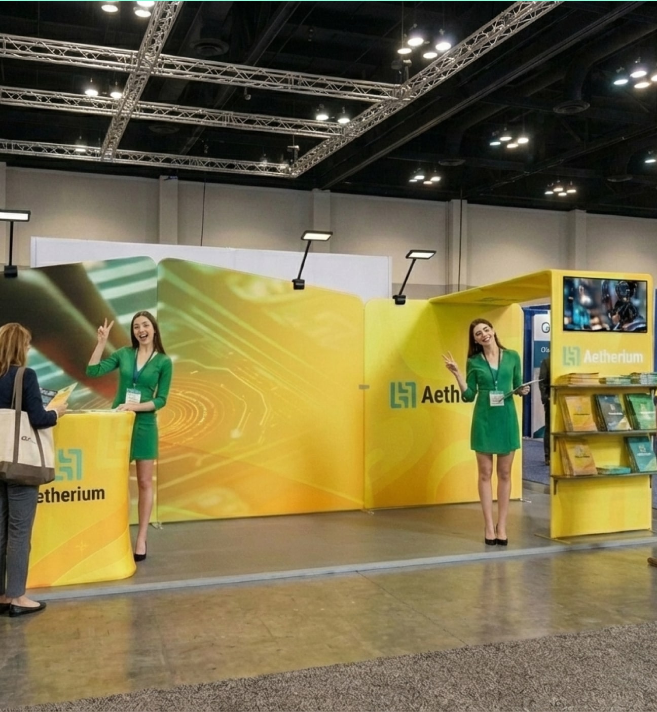 10x20 Booth - Brand Flow Booth Photo