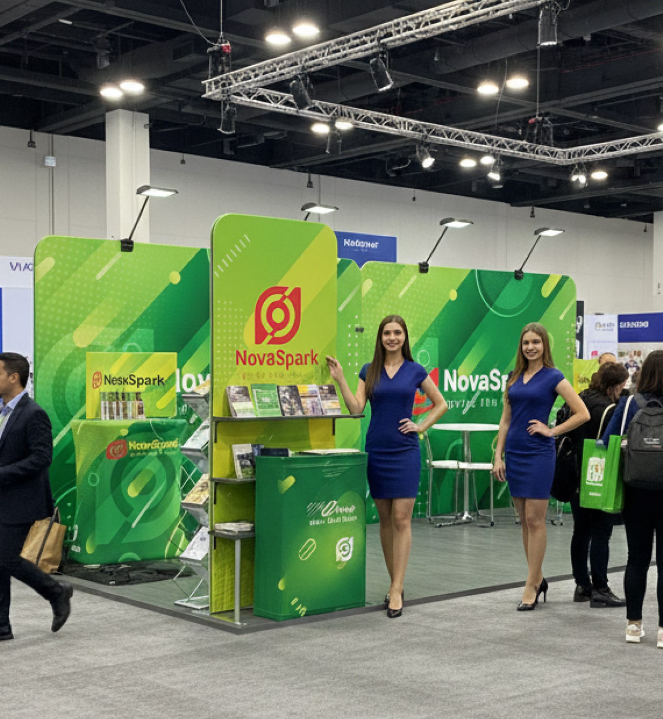 10x20 Booth - Brand Gallery Booth Photo