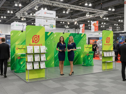 10x20 Booth - Brand Gallery Booth Trade Show Ready Booth