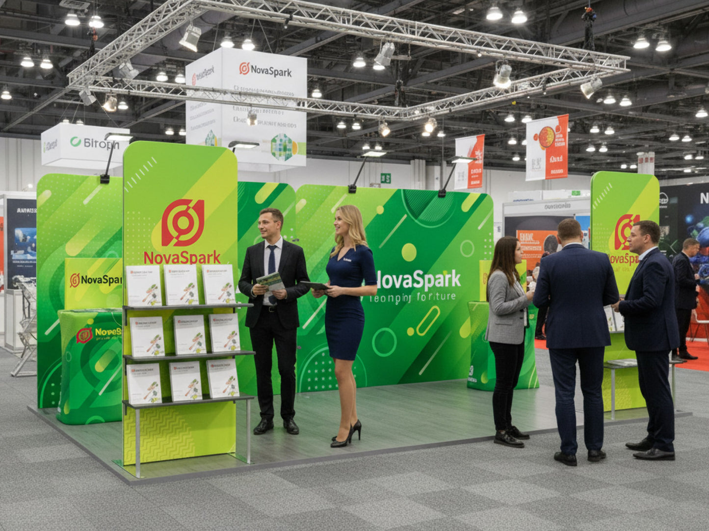 10x20 Booth - Brand Gallery Booth for Event and Exhibition 