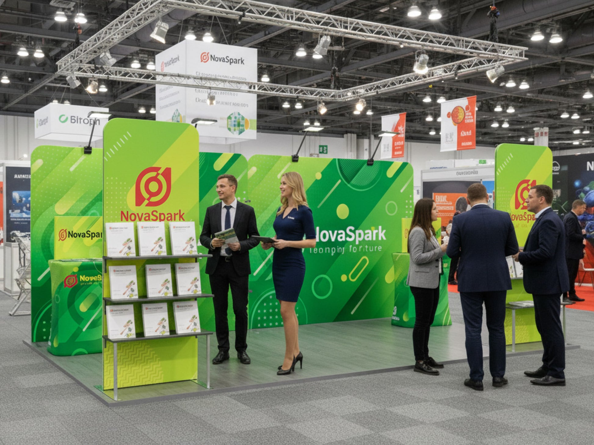 10x20 Booth - Brand Gallery Booth for Event and Exhibition 