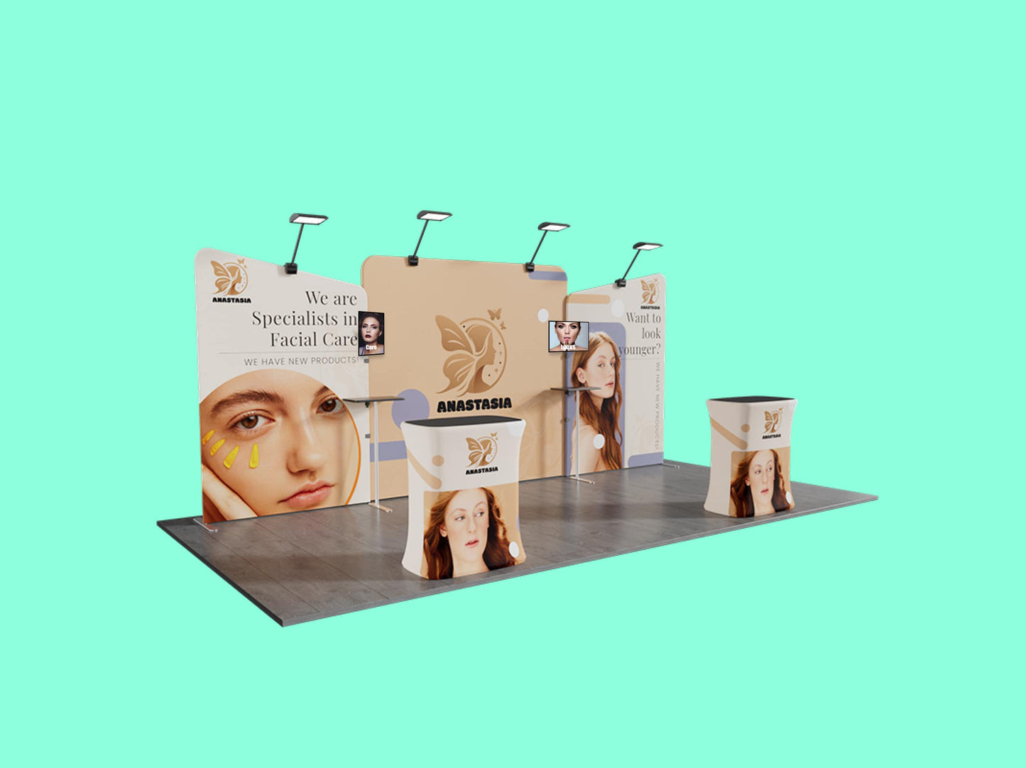 10x20 Booth - Brand Impact Booth