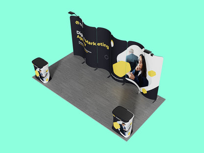 10x20 Booth - Brand Wave Booth