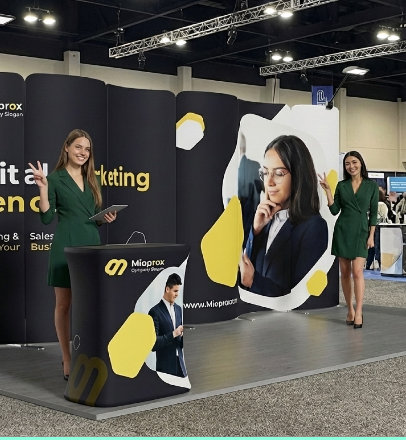 10x20 Booth - Brand Wave Booth Photo