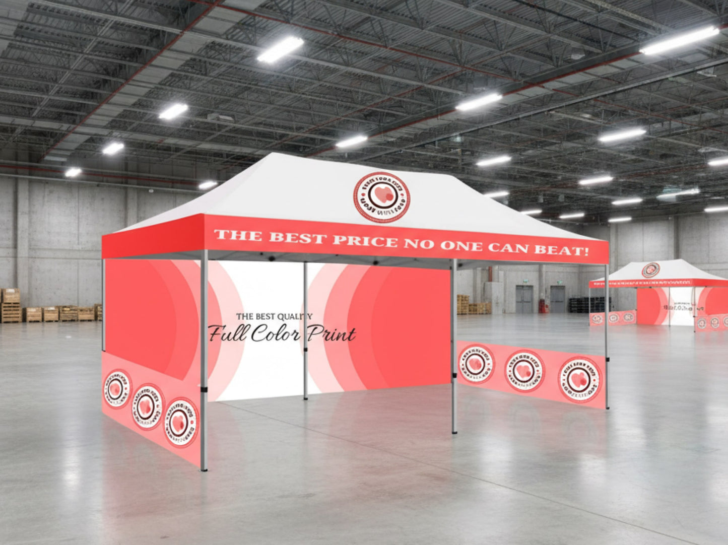 10x20 Custom Canopy Setup in Best Price