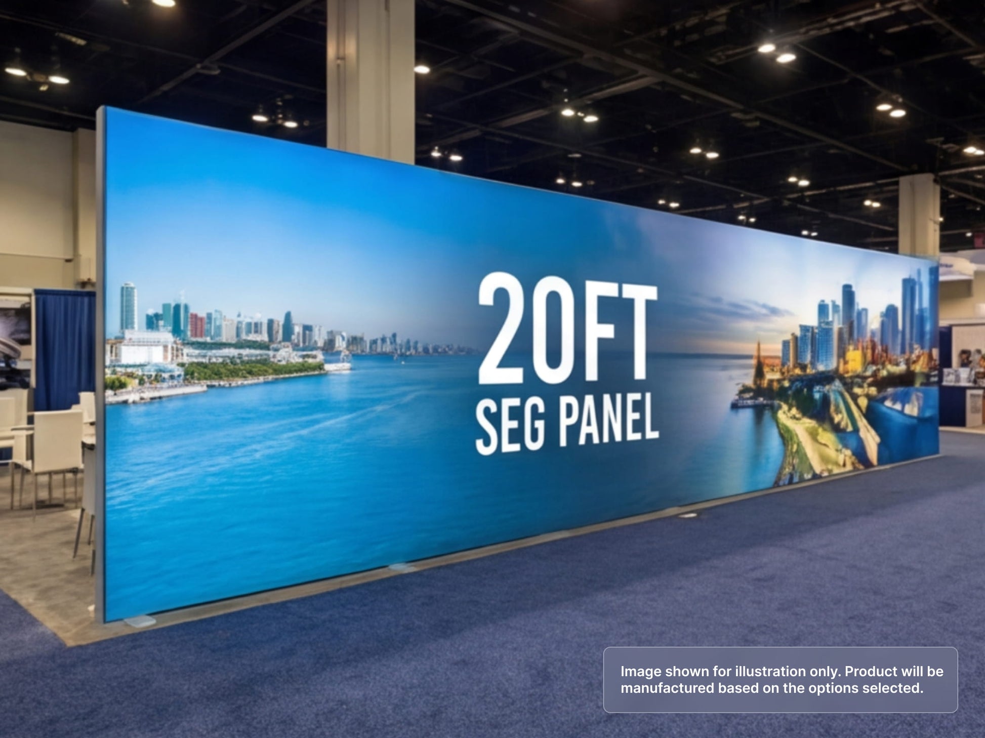 20ft SEG Light Box Display Panel