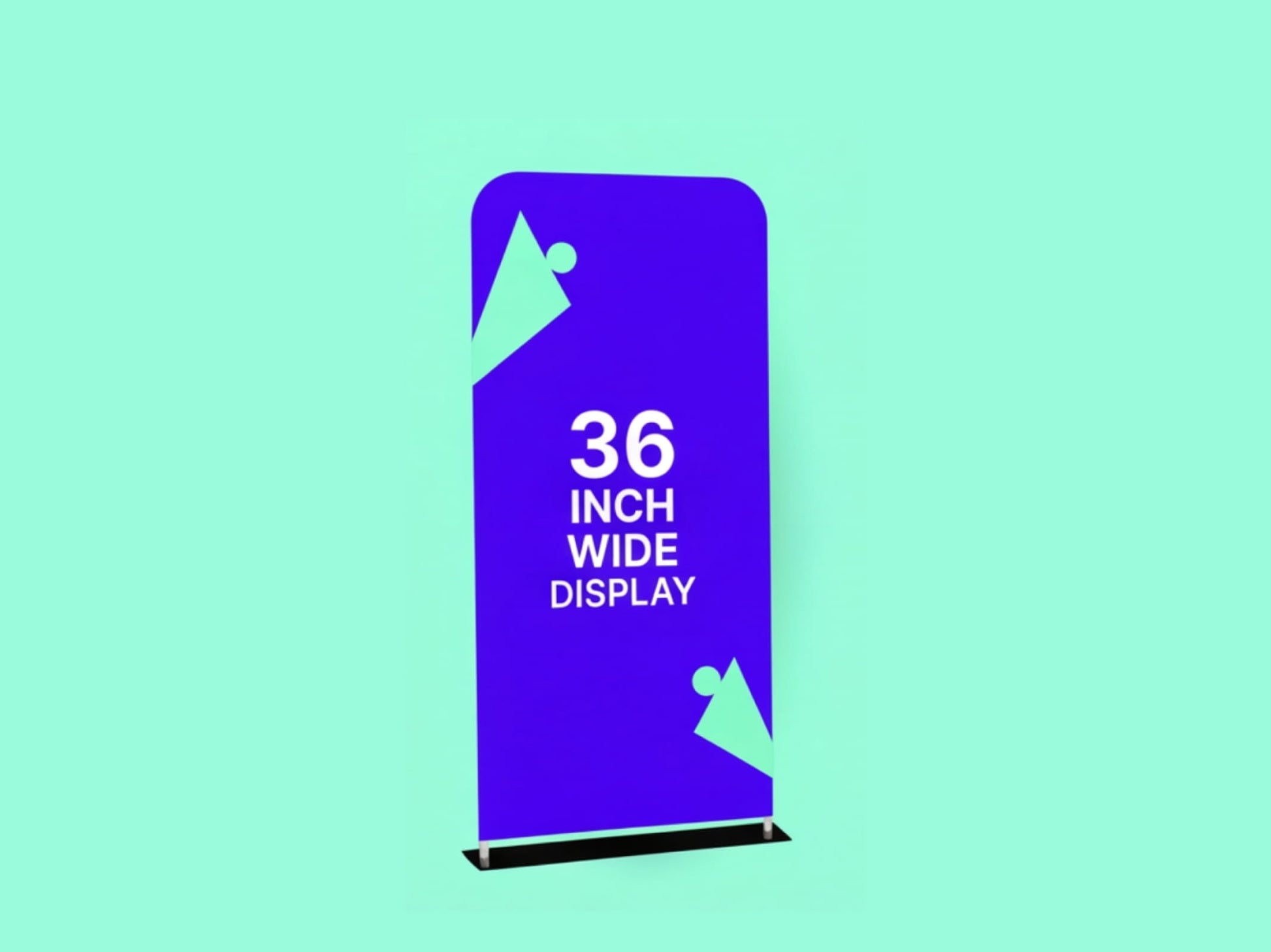 36 inch Wide EZ Extend Tension Fabric Display