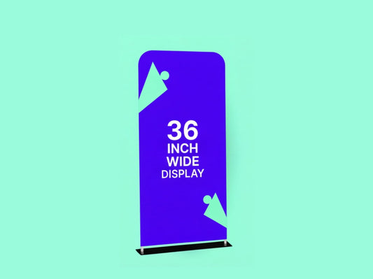 36 inch Wide EZ Extend Tension Fabric Display