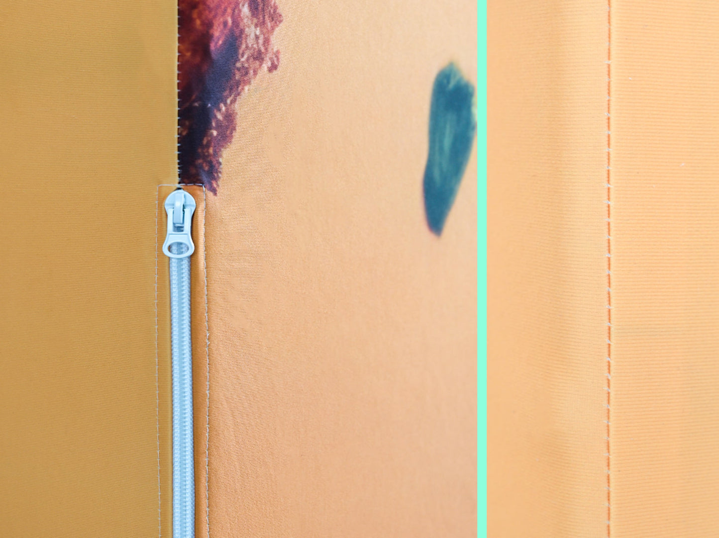 3D Fabric Banner Stand Zipper and seams