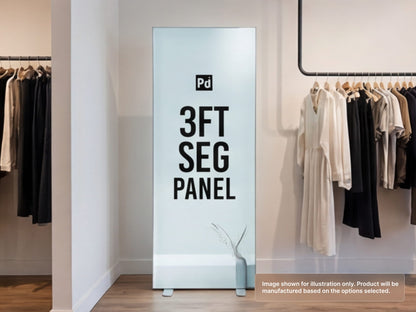 3ft SEG Light Box Display Panel