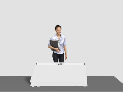 4ftWhiteColorTableCover