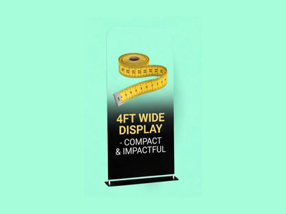 4ft Wide EZ Extend Tension Fabric Display