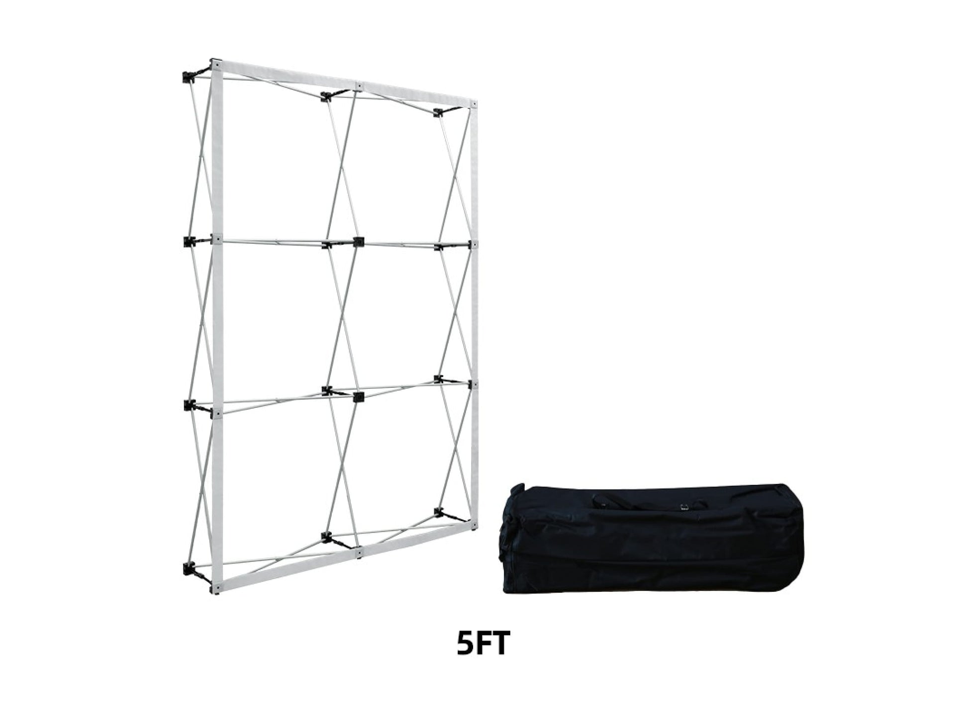 5 ft Straight Popup Display Frame
