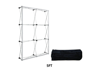 5 ft Straight Popup Display Frame