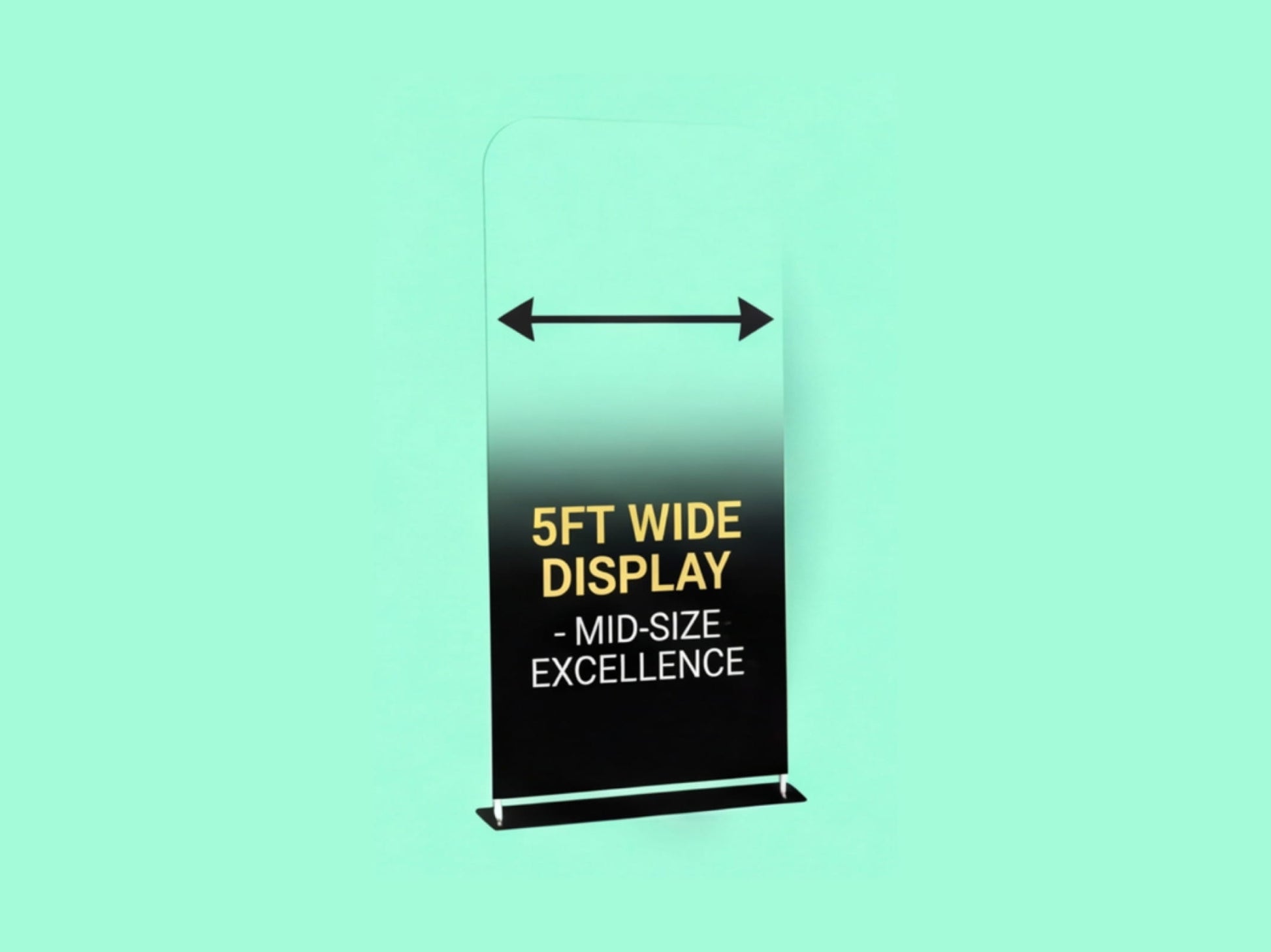 5ft Wide EZ Extend Tension Fabric Display