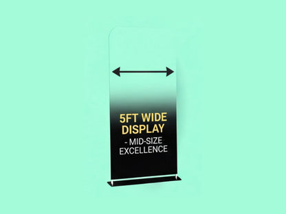 5ft Wide EZ Extend Tension Fabric Display
