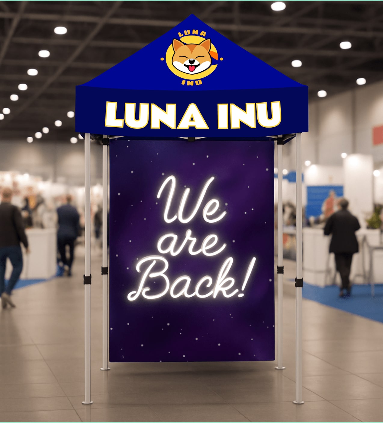 5x5 custom canopy tent best for trade show kiosk