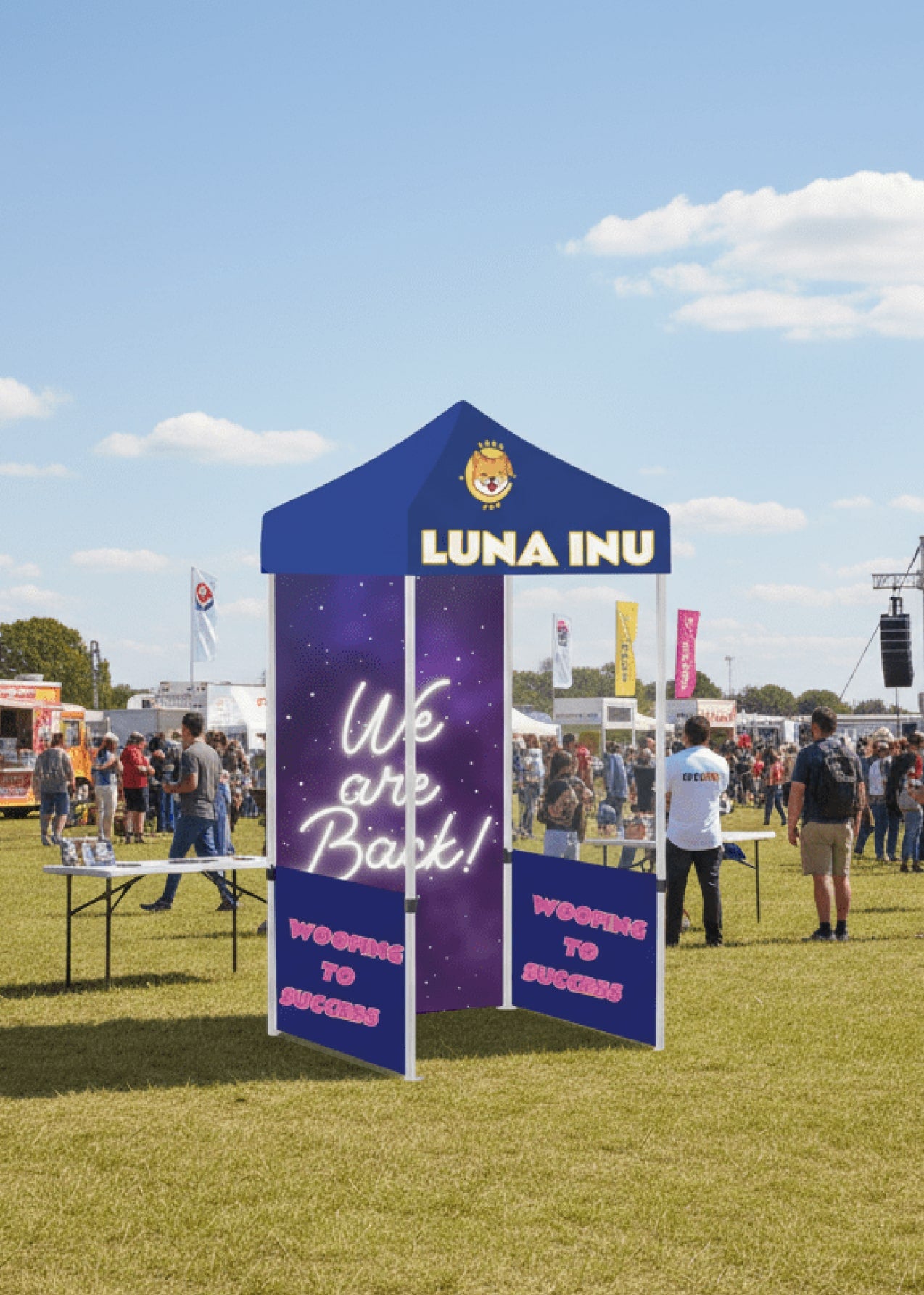 5x5 custom canopy tent for outdoor events