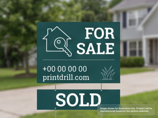 6x24 Rider Custom Yard Signs