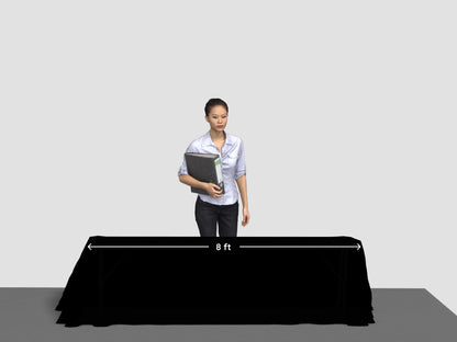 8ftBlackColorTableCover
