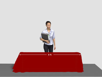 8ftRedColorTableCover