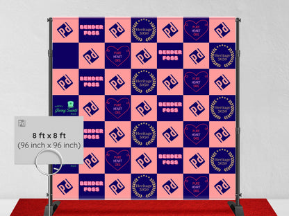 Step and Repeat Fabric Banner