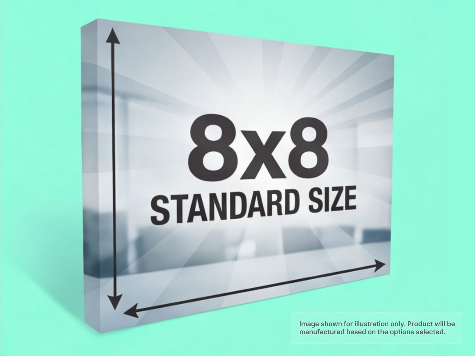 8x8 (Standard) Straight Fabric Pop Up Display